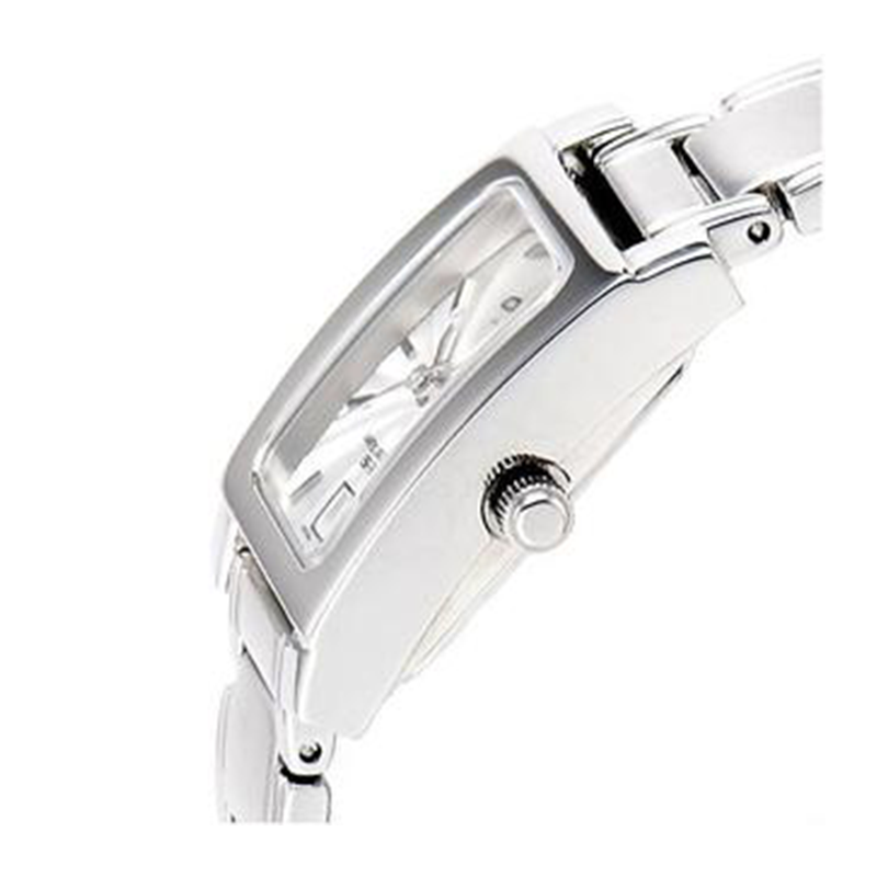 Casio Beside Date Stainless Steel Ladies Chain Watch BEL-100D-7AVDF