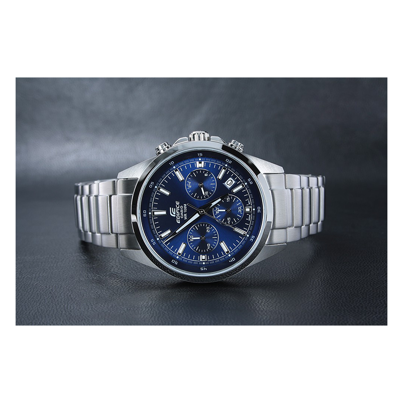 Casio Edifice Chronograph Stainless Steel Chain Watch EFR-527D-2AVDF