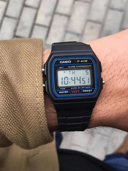 Casio F-91W Digital Watch – Vintage Look, Premium Quality