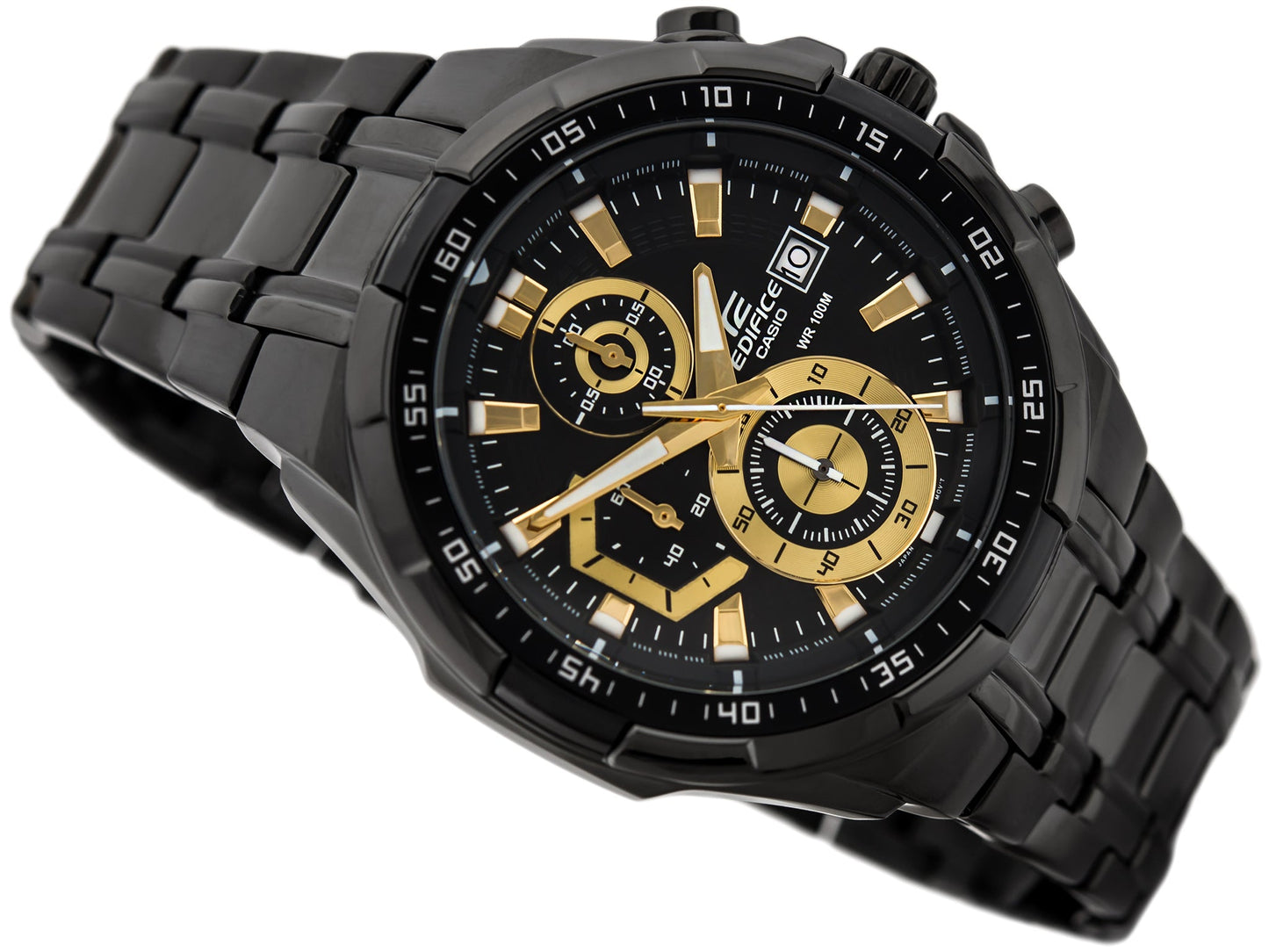 Casio Edifice Chronograph Chain Watch EFR-539BK-1AVUDF