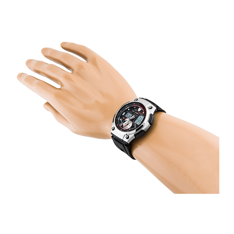 Casio Youth Dual Time Resin Belt Watch AQ-190W-1AVDF