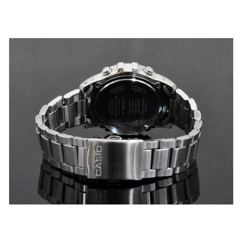 Casio Youth Hunting Timer Stainless Steel Chain Watch AMW-705D-1AVDF