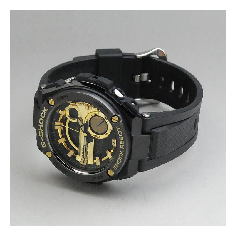 Casio G-Shock G-Steel Resin Belt Watch GST-210B-1A9DR