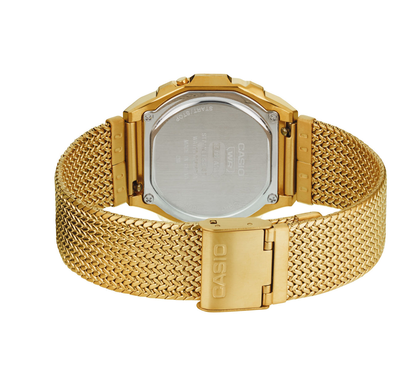 Casio Vintage Illuminator Mesh Chain Watch A1000MGA-5DF