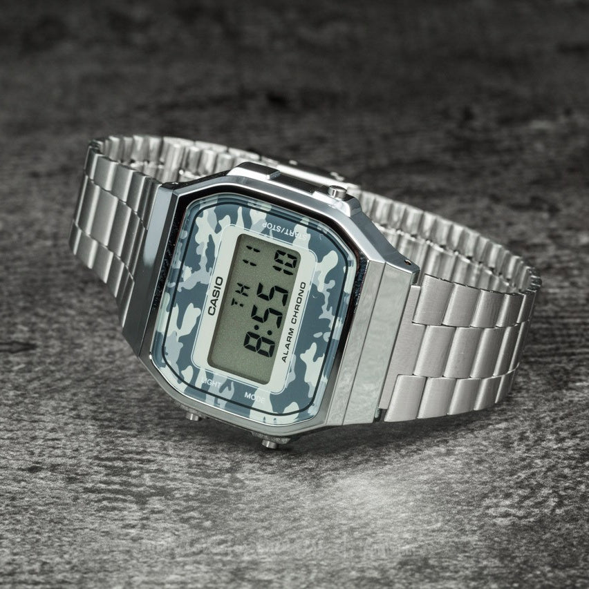 Casio Vintage Illuminator Digital Chain Watch A168WEC-1DF