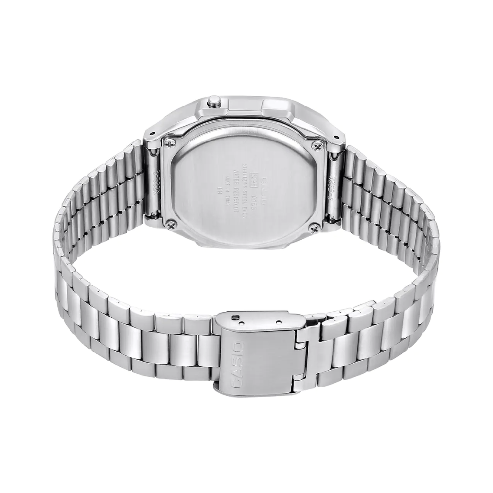 Casio Vintage Illuminator Digital Chain Watch A168WEC-1DF