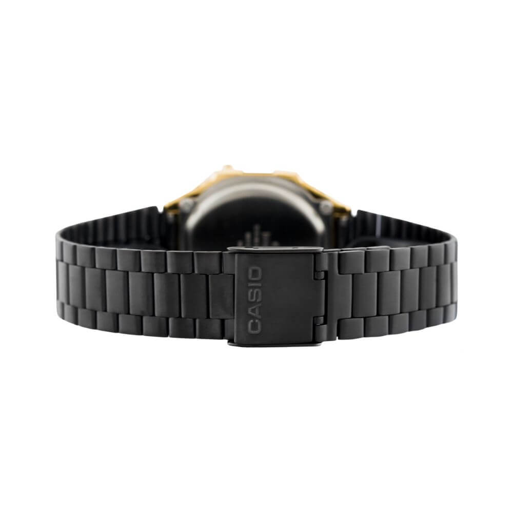 Casio Vintage Illuminator Digital Chain Watch A168WEGB-1BDF