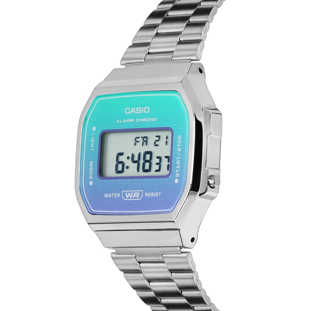 Casio Vintage Illuminator Digital Chain Watch A168WER-2ADF