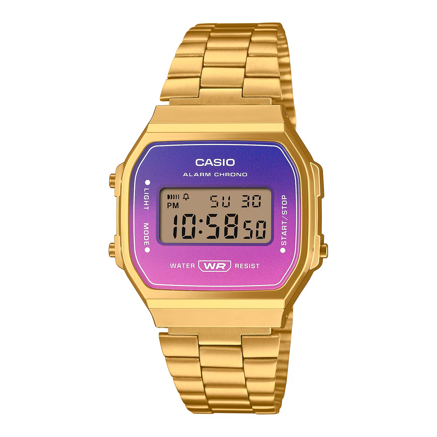 Casio Vintage Illuminator Digital Chain Watch A168WERG-2ADF
