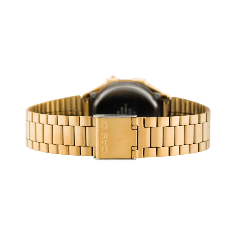 Casio Vintage Illuminator Digital Chain Watch A168WG-9BWDF