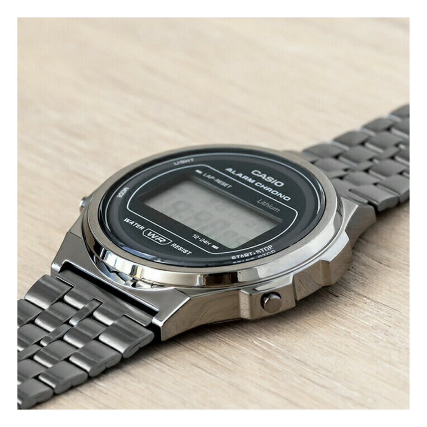 Casio Vintage Digital Chain Watch A171WEGG-1ADF