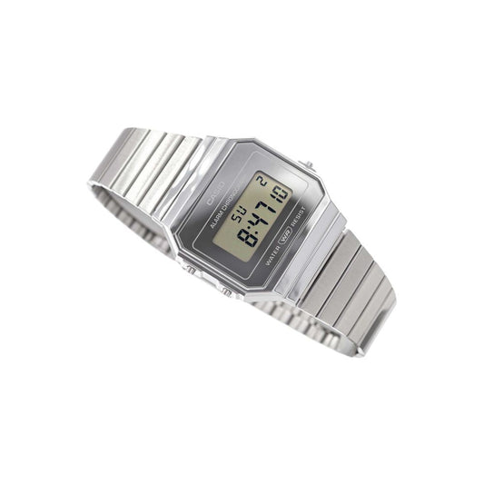 Casio Vintage Super Slim Digital Chain Watch A700WEV-7ADF