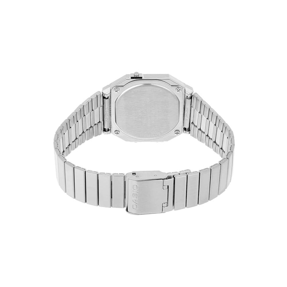 Casio Vintage Super Slim Digital Chain Watch A700WEV-7ADF