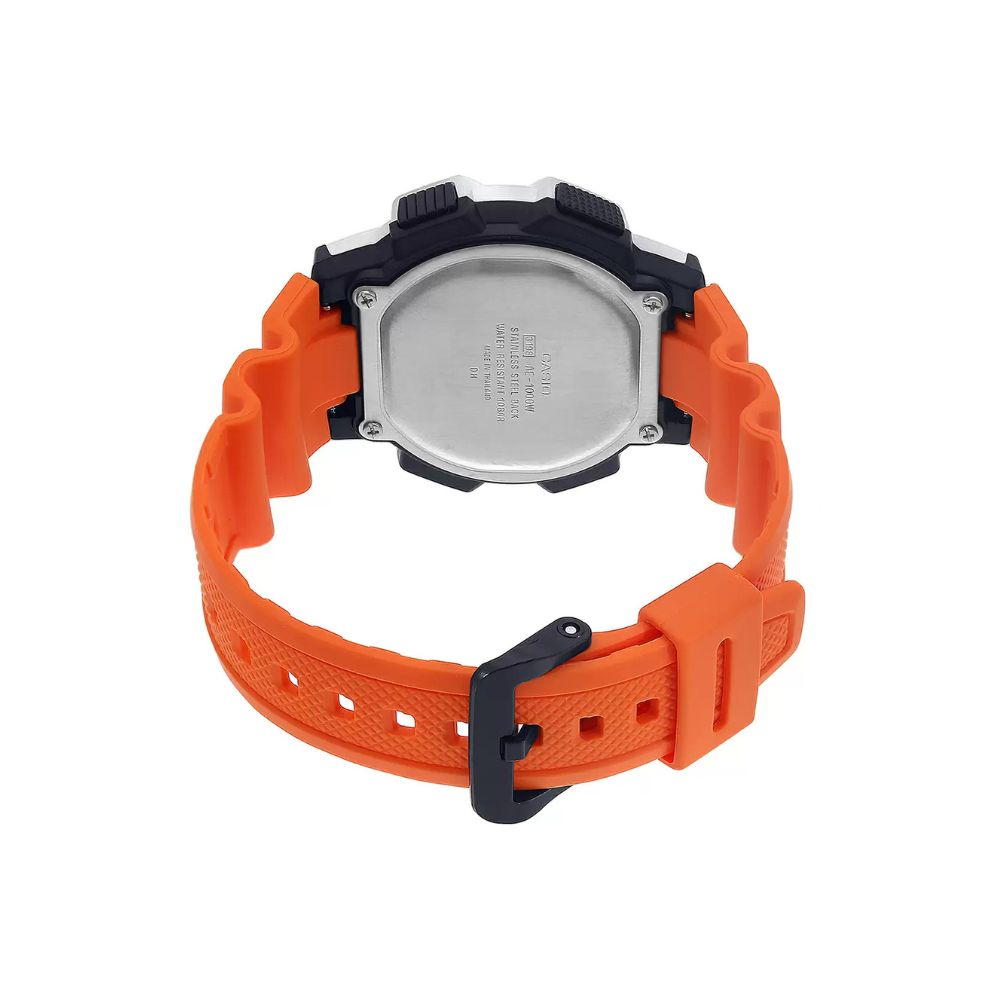 Casio Youth World Time Digital Resin Belt Watch AE-1000W-4BVDF