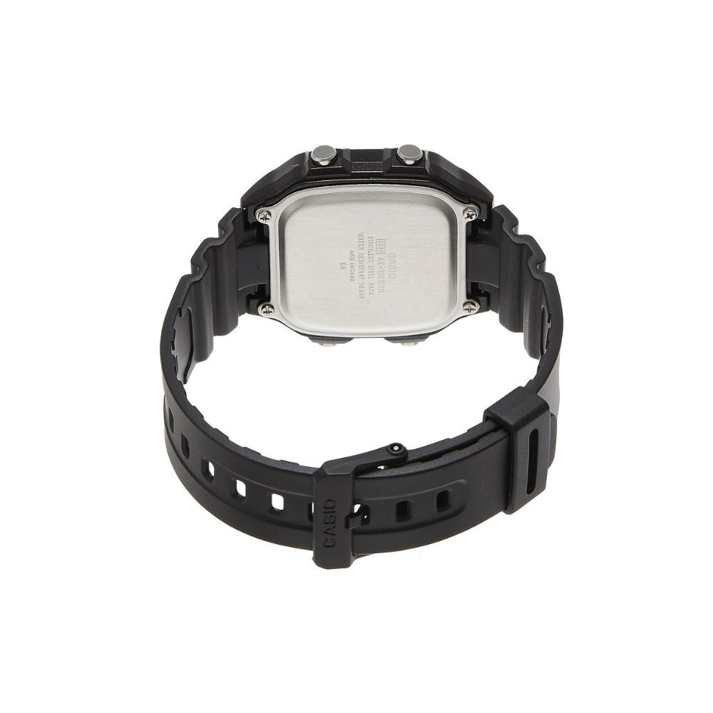 Casio Youth Illuminator World Time Resin Belt Watch AE-1300WH-1AVDF