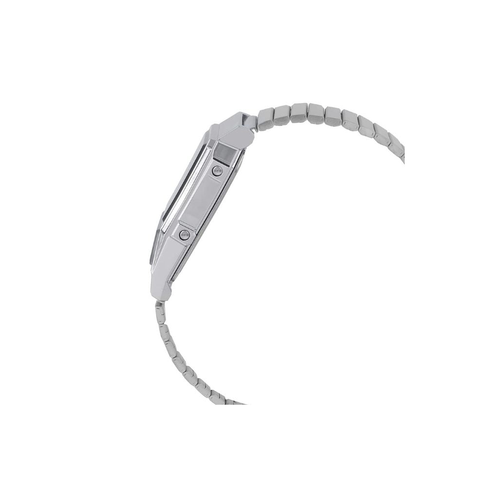Casio Vintage Dual Time Silver Chain Watch AQ-800EC-2ADF