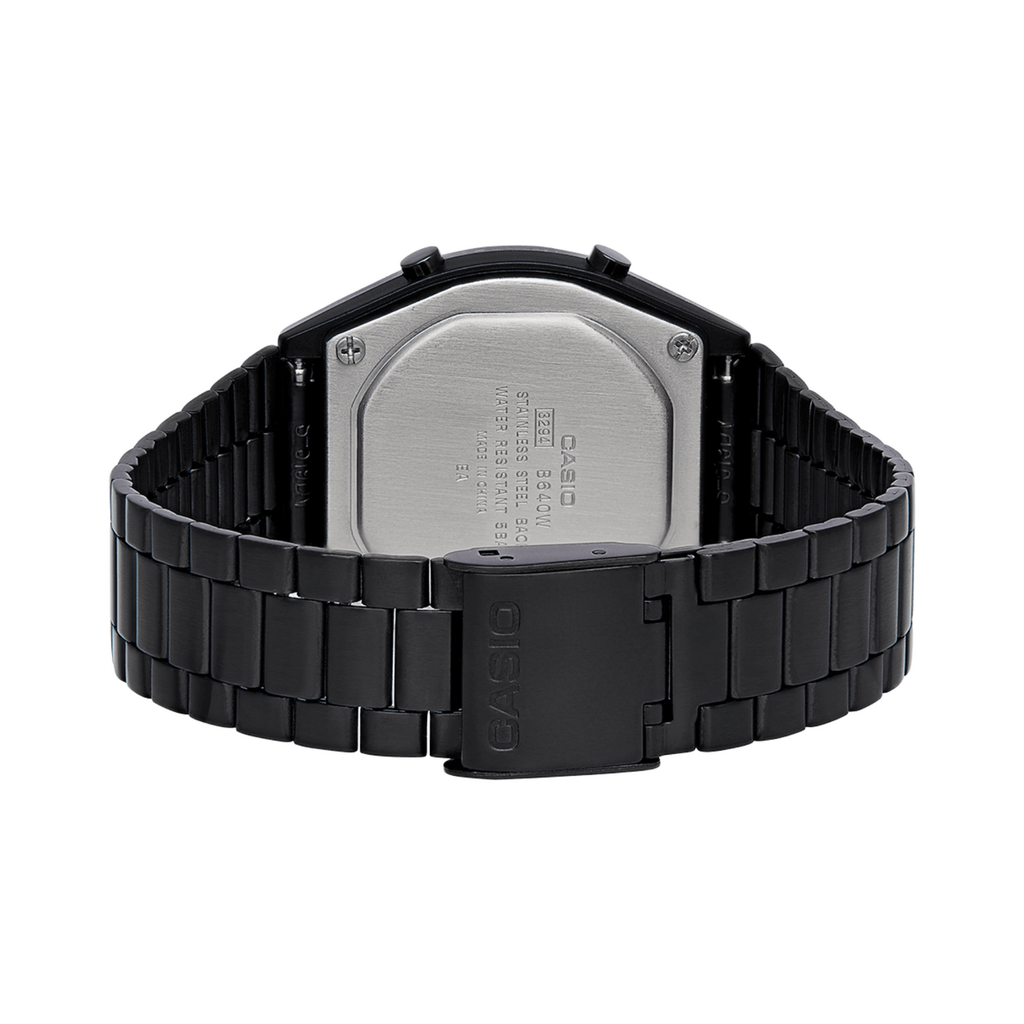 Casio Vintage Digital Black Chain Watch B640WBG-1BDF