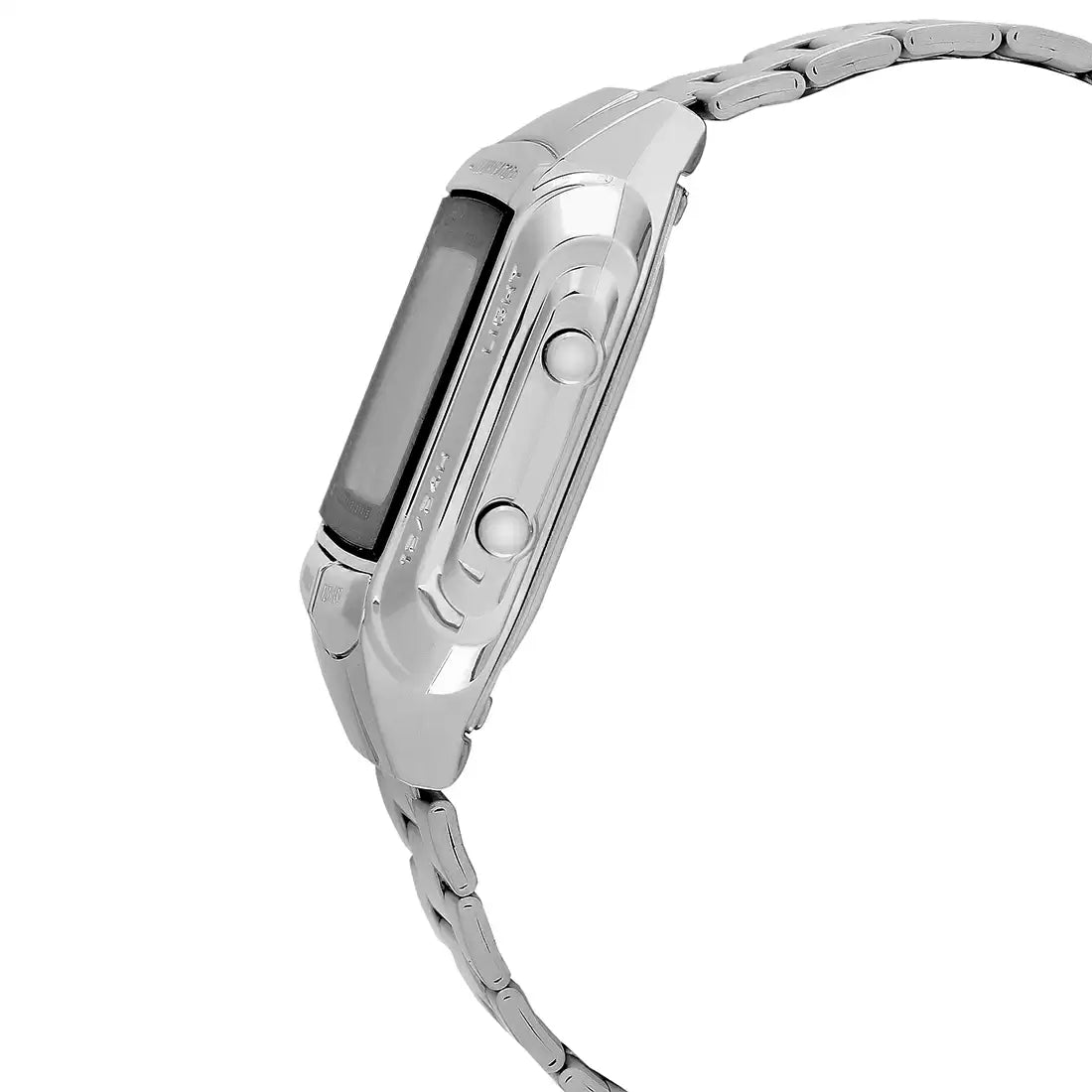 Casio Vintage Illuminator Data Bank Silver Chain Watch DB-360-1ADF