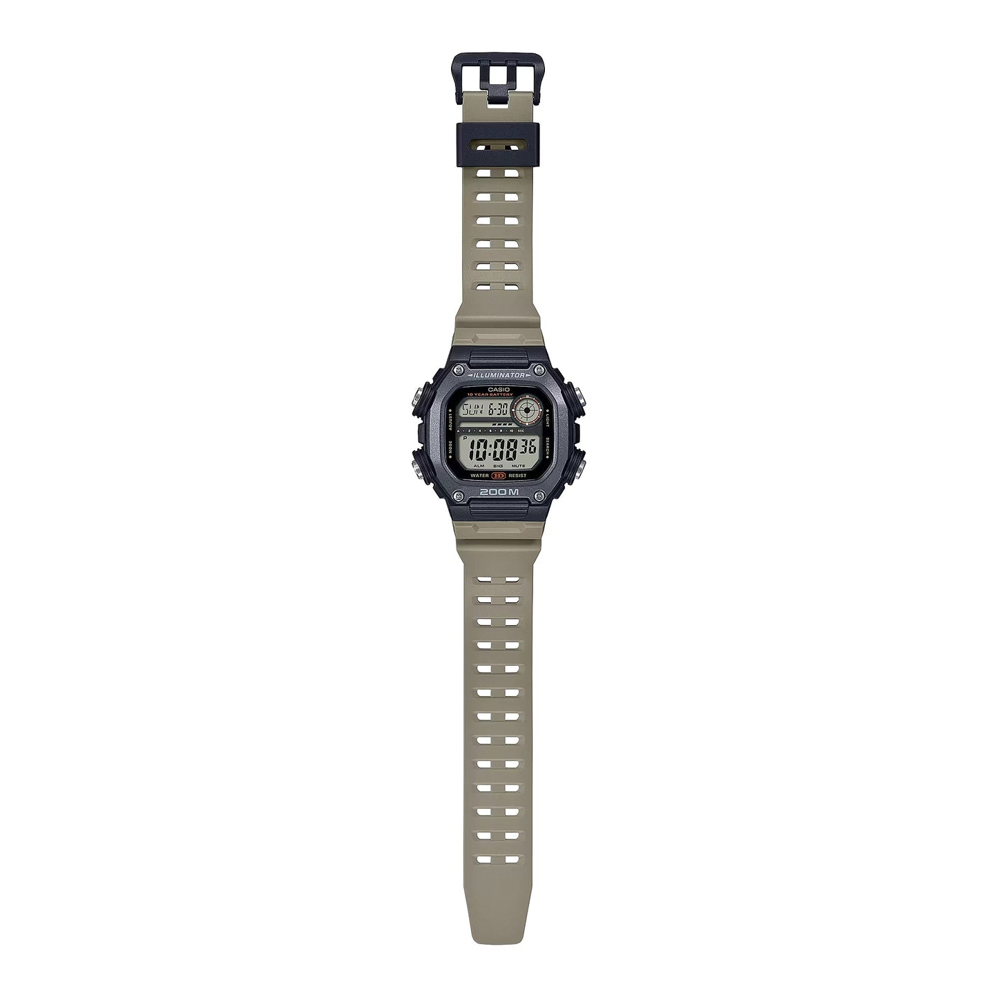 Casio Youth Sports Digital Resin Belt Watch DW-291HX-5AVDF