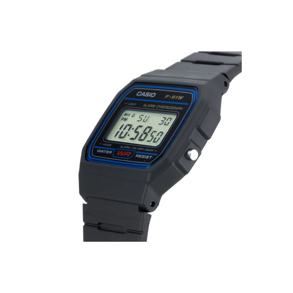 Casio F-91W-1DG Vintage Digital Unisex Resin Watch