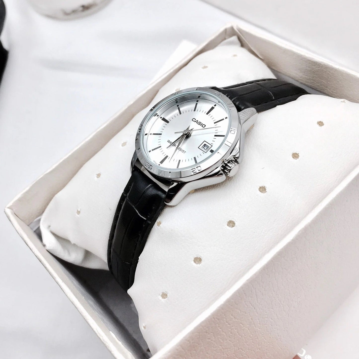Casio Standard Date Ladies Belt Watch LTP-V004L-7AUDF