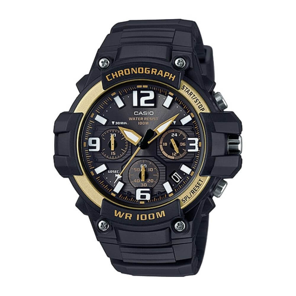 Casio Youth Chronograph Sports Resin Belt Watch MCW-100H-9A2VDF