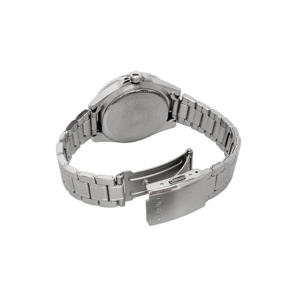 Casio Standard Duro Date Chain Watch MDV-10D-2A1VDF