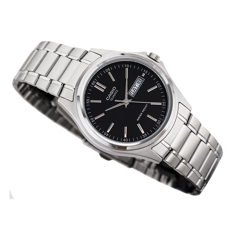 Casio Standard Day Date Chain Watch MTP-1239D-1ADF