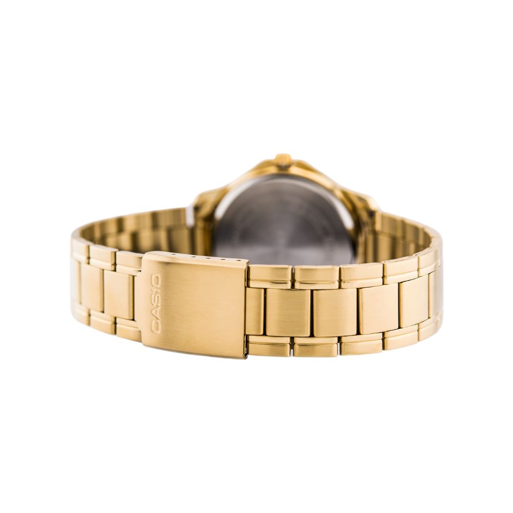 Casio Standard Date Golden Chain Watch MTP-V004G-7BUDF