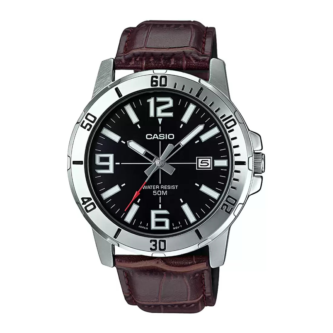 Casio Enticer Date Belt Watch MTP-VD01L-1BVUDF