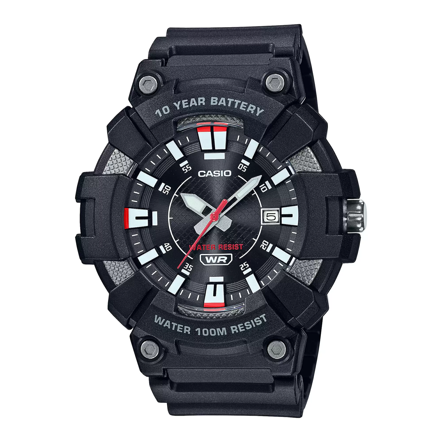 Casio Youth Sports Resin Belt Watch MW-610H-1AVDF