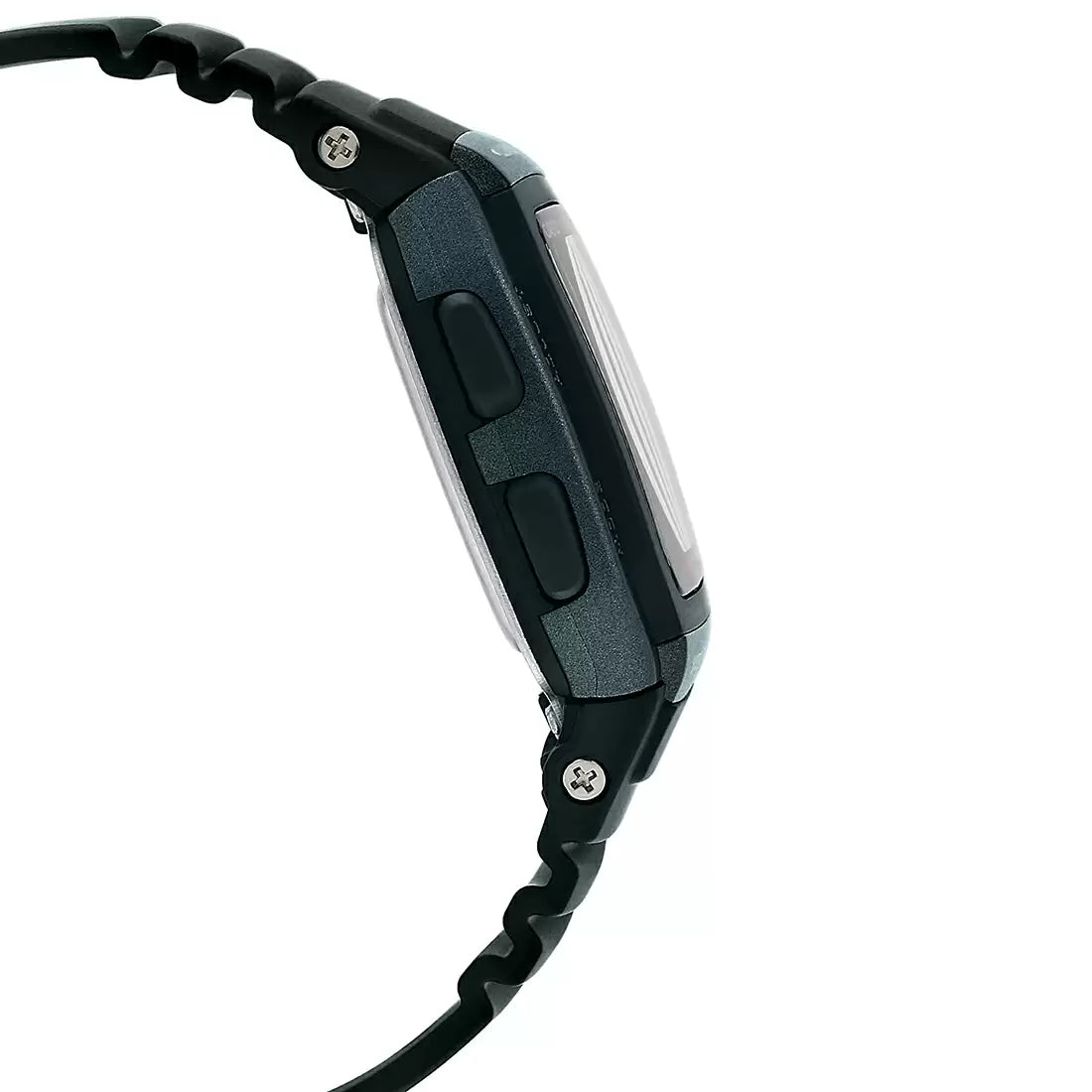 Casio Youth Dual Time Digital Resin Belt Watch W-96H-1BVDF