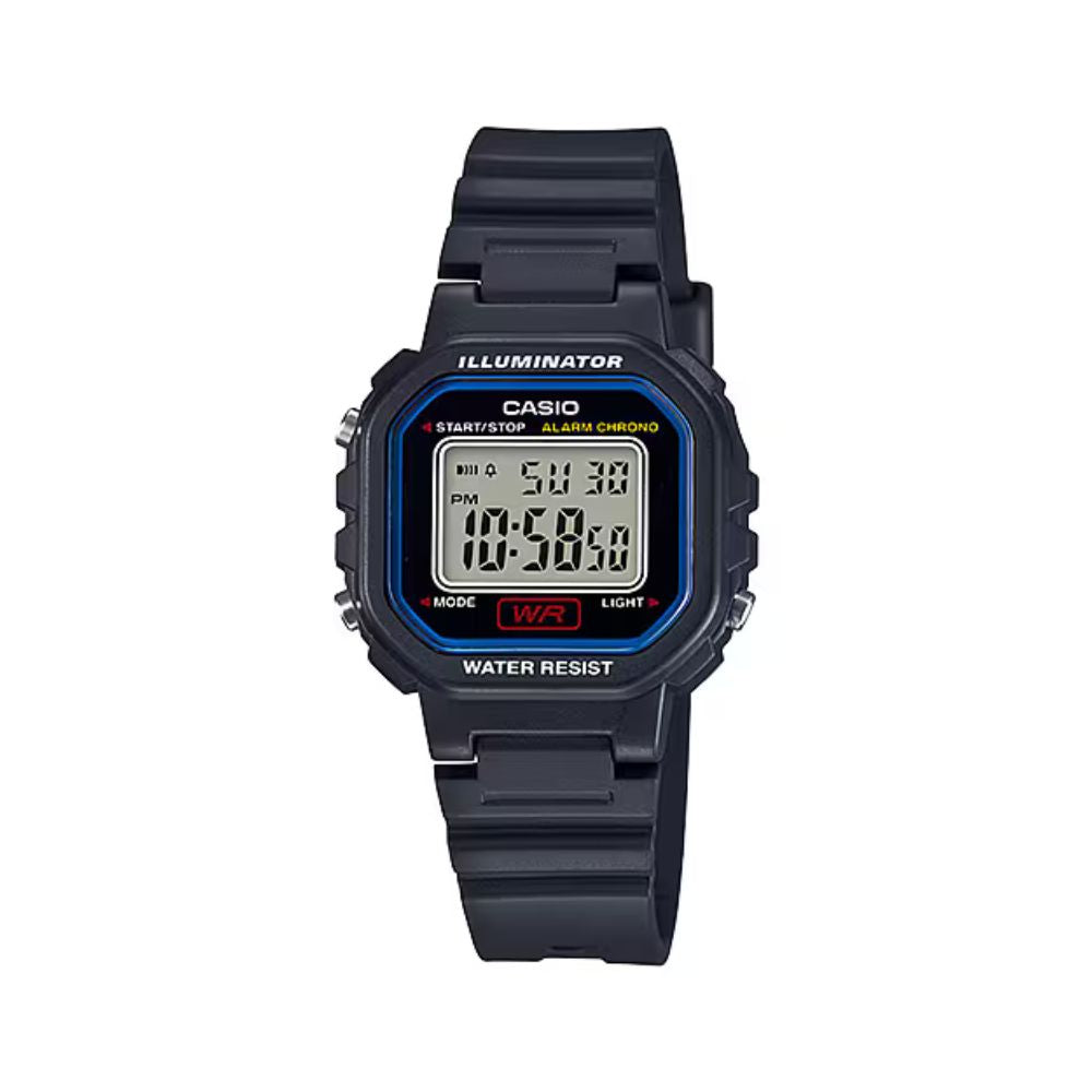 Casio Youth Digital Ladies Resin Belt Watch LA-20WH-1CDF
