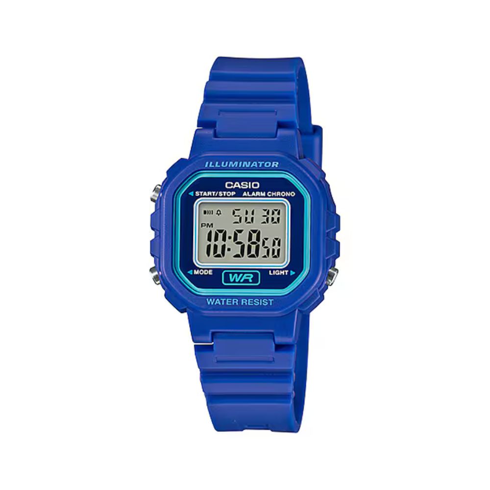 Casio Youth Digital Ladies Resin Belt Watch LA-20WH-2ADF