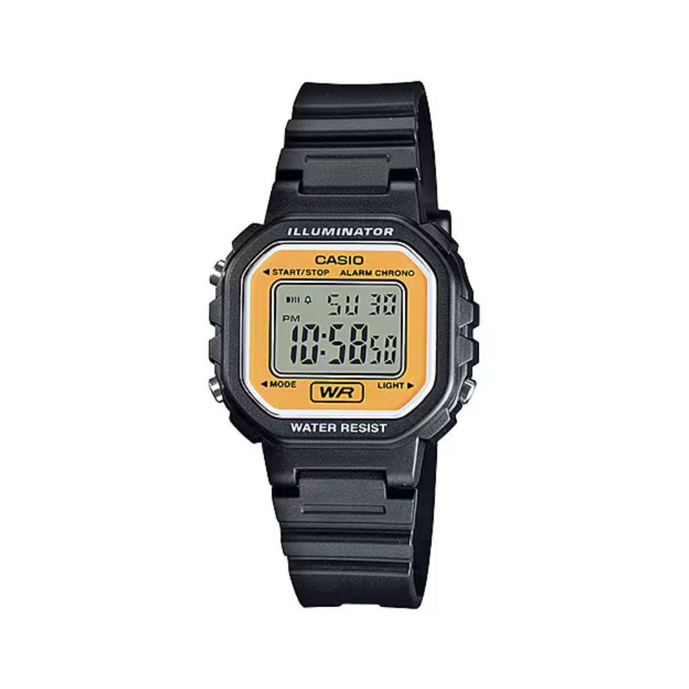 Casio Youth Digital Ladies Resin Belt Watch LA-20WH-9ADF