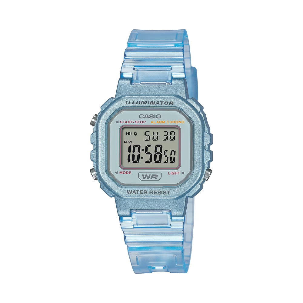 Casio Pop Digital Ladies Resin Belt Watch LA-20WHS-2ADF