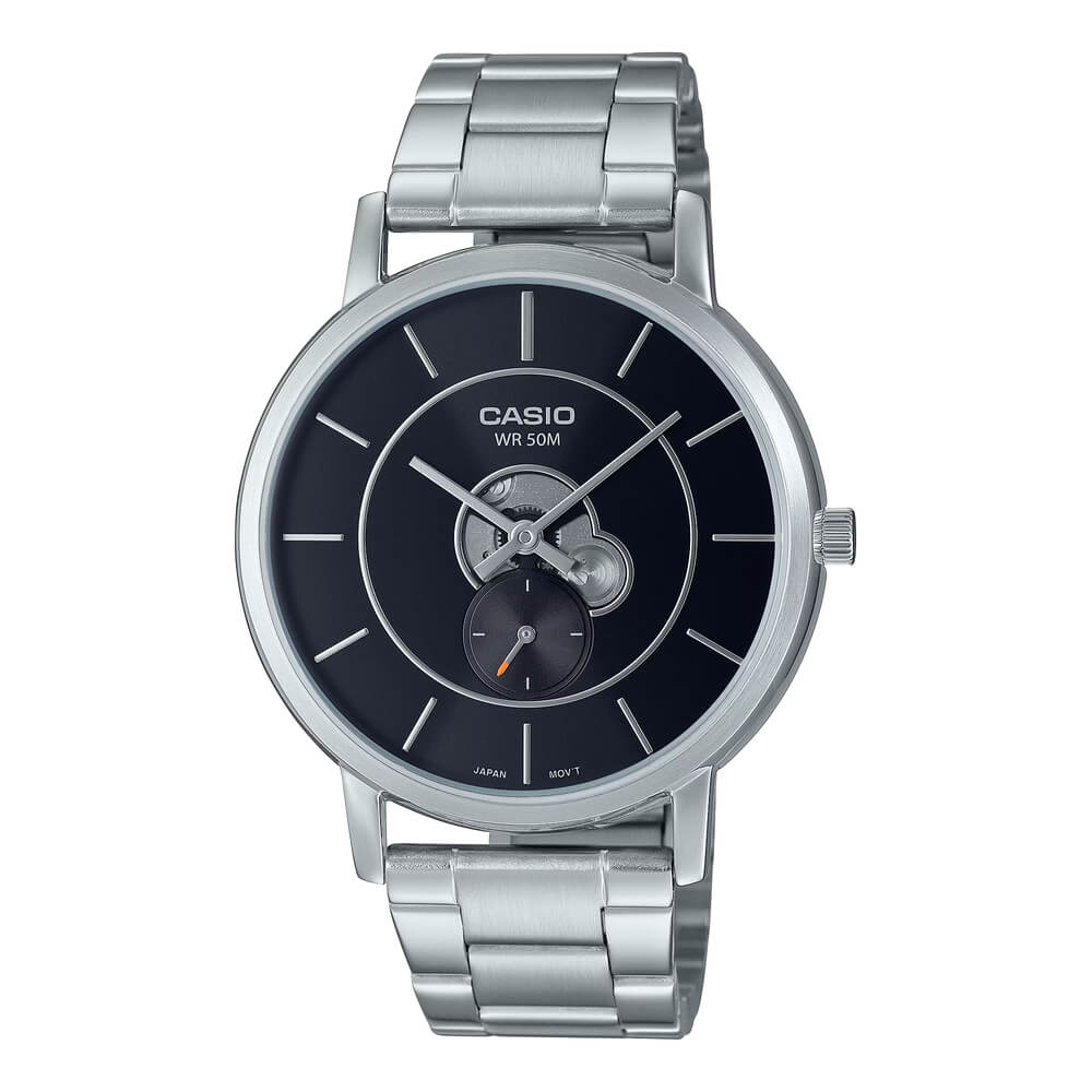 Casio Enticer Side Second Chain Watch MTP-B130D-1AVDF