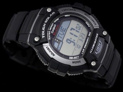 Casio Youth Tough Solar Digital Resin Belt Watch W-S220-1AVDF