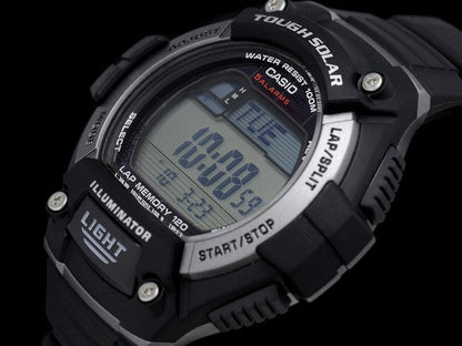 Casio Youth Tough Solar Digital Resin Belt Watch W-S220-1AVDF
