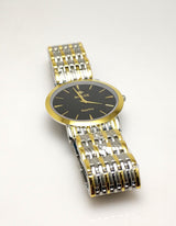 Aolix Classic Slim Stainless Steel Two Tone Chain Watch AL9039G