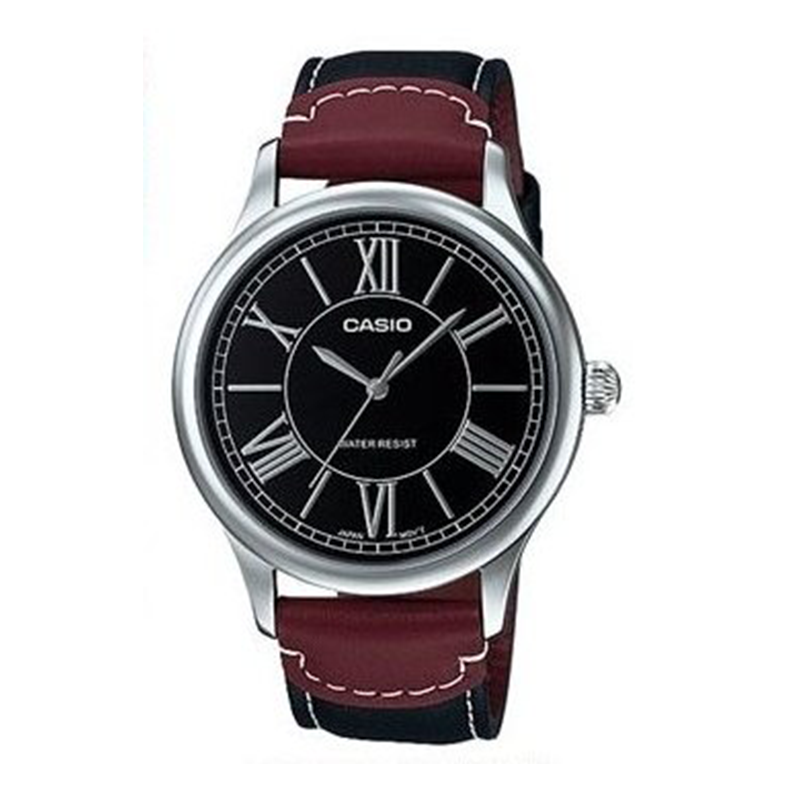 Casio Leather Belt Watch MTP-E113L-1AD