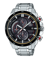 Casio Edifice Solar Chronograph Stainless Steel Chain Watch EQS-600DB-1A4UDF