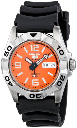 Seiko 5 Sports Automatic Rubber Belt Watch SNZH97K1 NAGRAM