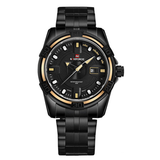 Naviforce Date Black Chain Watch NF9079M