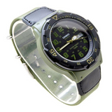 Casio Youth Day Date Nylon Belt Watch MRW-200HB-3BVDF