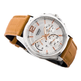 Casio Enticer Multifunction Leather Belt Watch MTP-E305L-7A2VDF