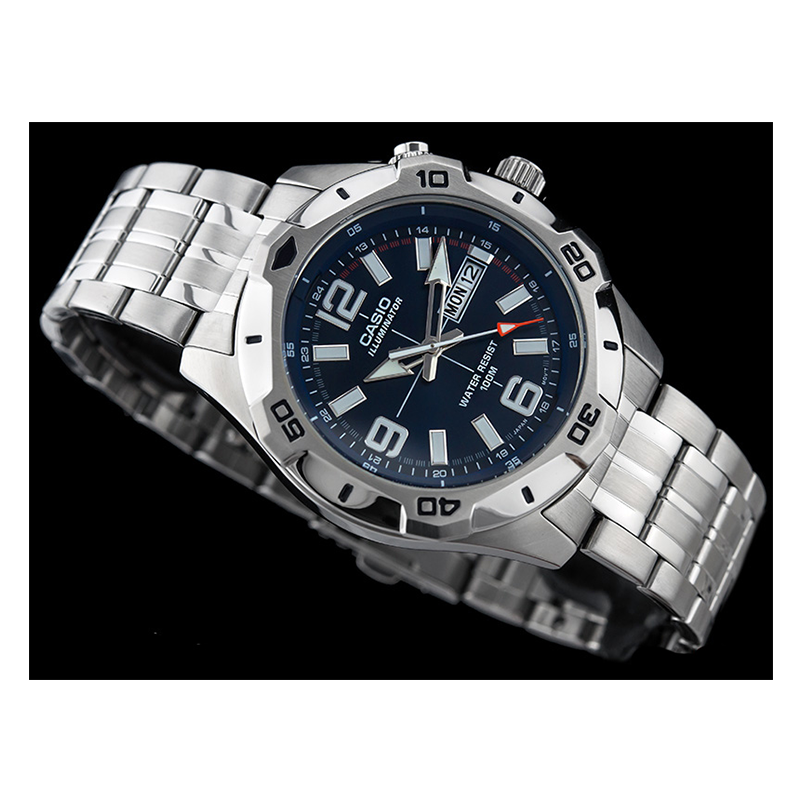 Casio Standard Day Date Chain Watch MTD-1082D-2AVDF