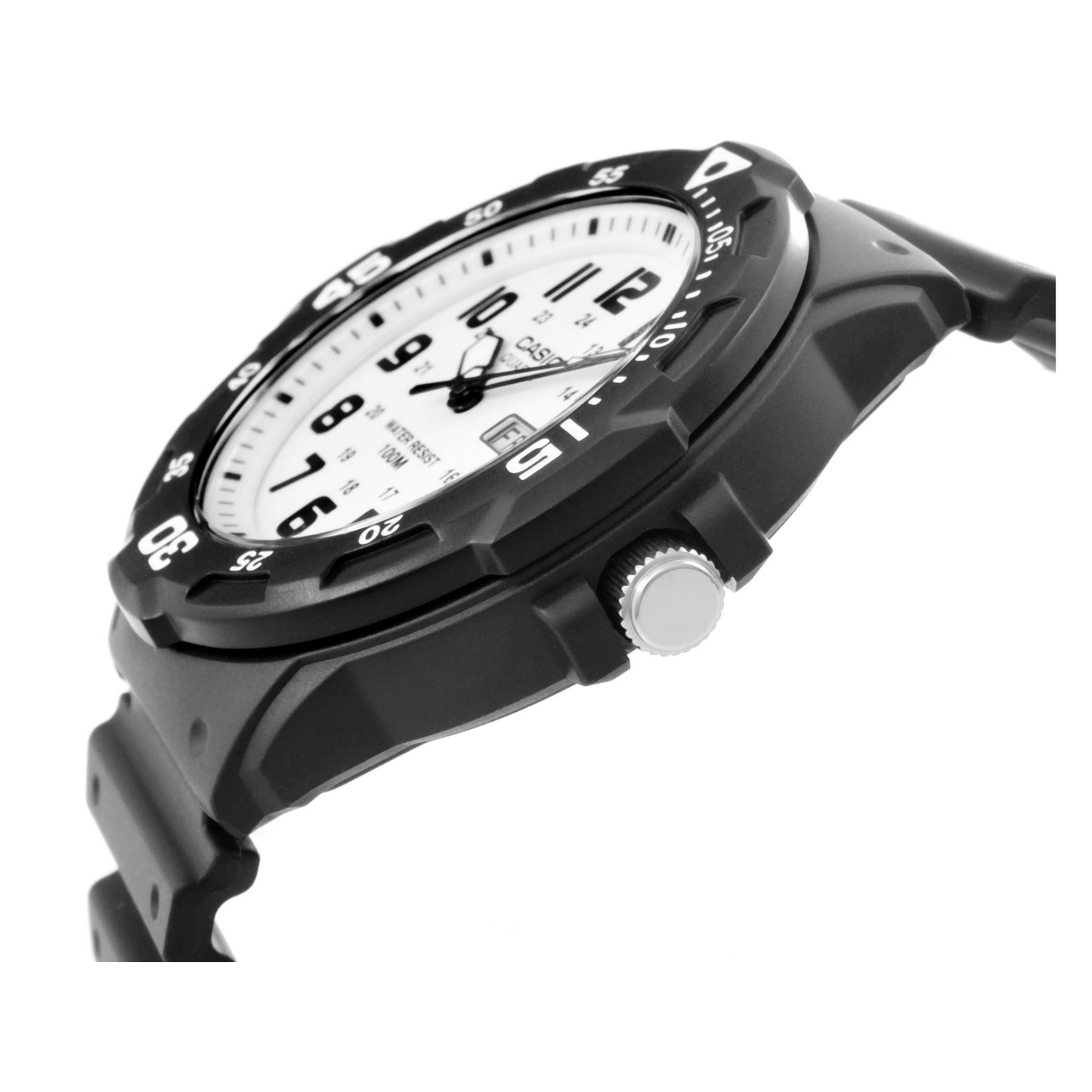 Casio Youth Day Date Resin Belt Watch MRW-200H-7BVDF