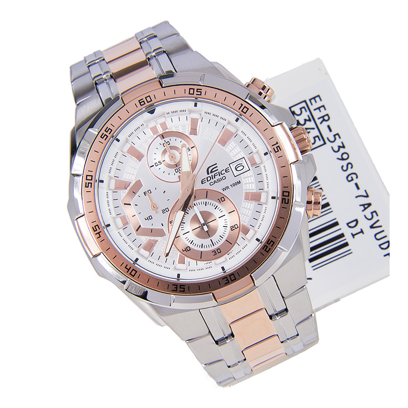 Casio Edifice Chronograph Chain Watch EFR-539SG-7A5VUDF