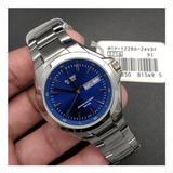 Casio Enticer Day Date Stainless Steel Chain Watch MTP-1228D-2AVDF